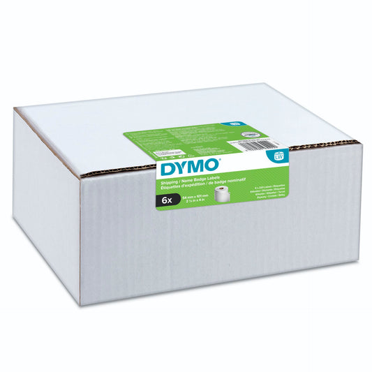 Dymo Labels 54 x 101 mm white 6x 220 pcs.
