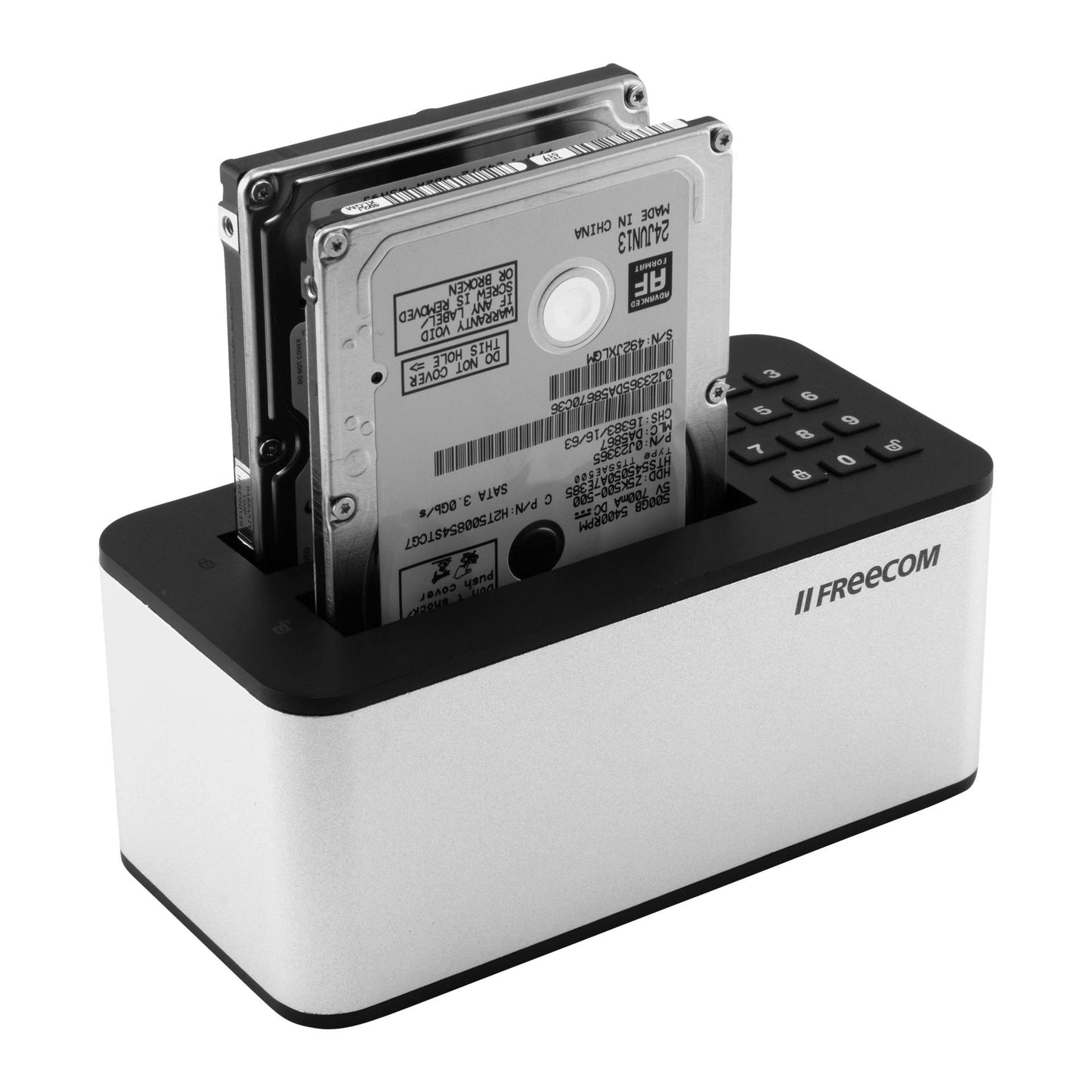 Freecom mDock Keypad Secure 2,5 Dockingstation USB 3.1 Gen 1