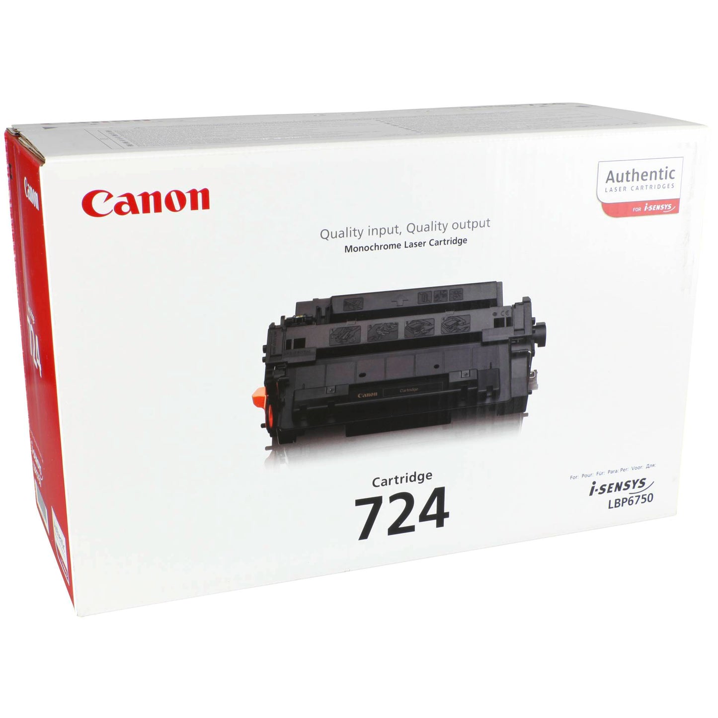 Canon Toner Cartridge 724 black