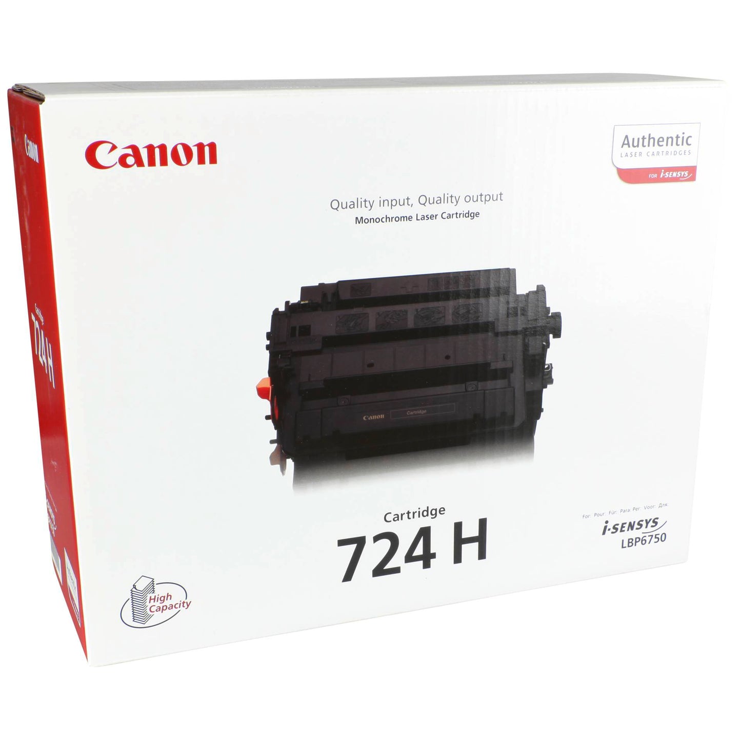 Canon Toner Cartridge 724 H black