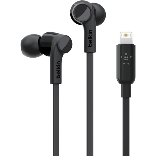 Belkin Rockstar In-Ear Headphone Lightning black G3H0001btBLK