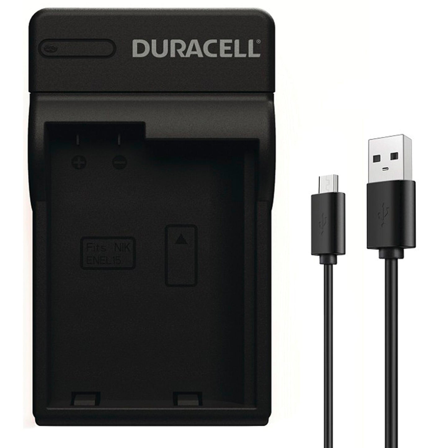 Duracell Charger with USB Cable for DRNEL15/EN-EL15