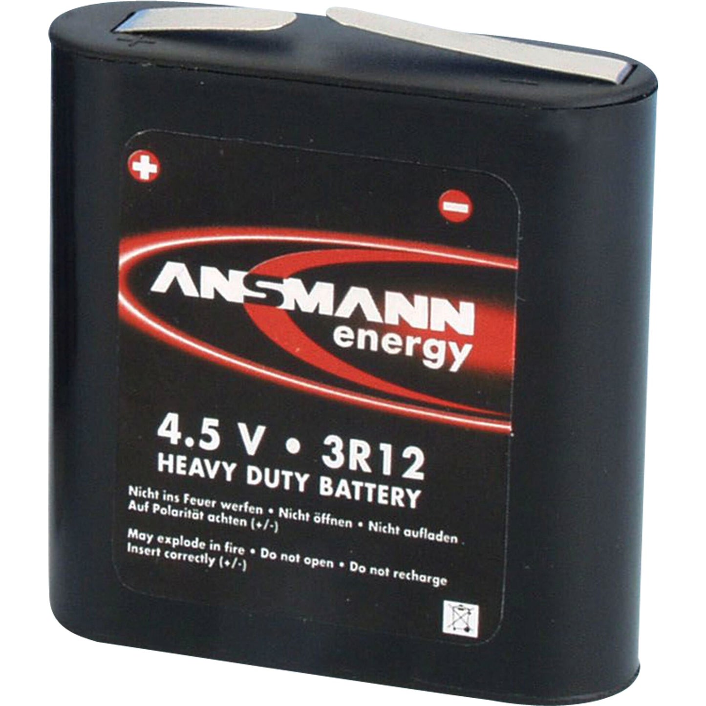 Ansmann 3R12A flat battery