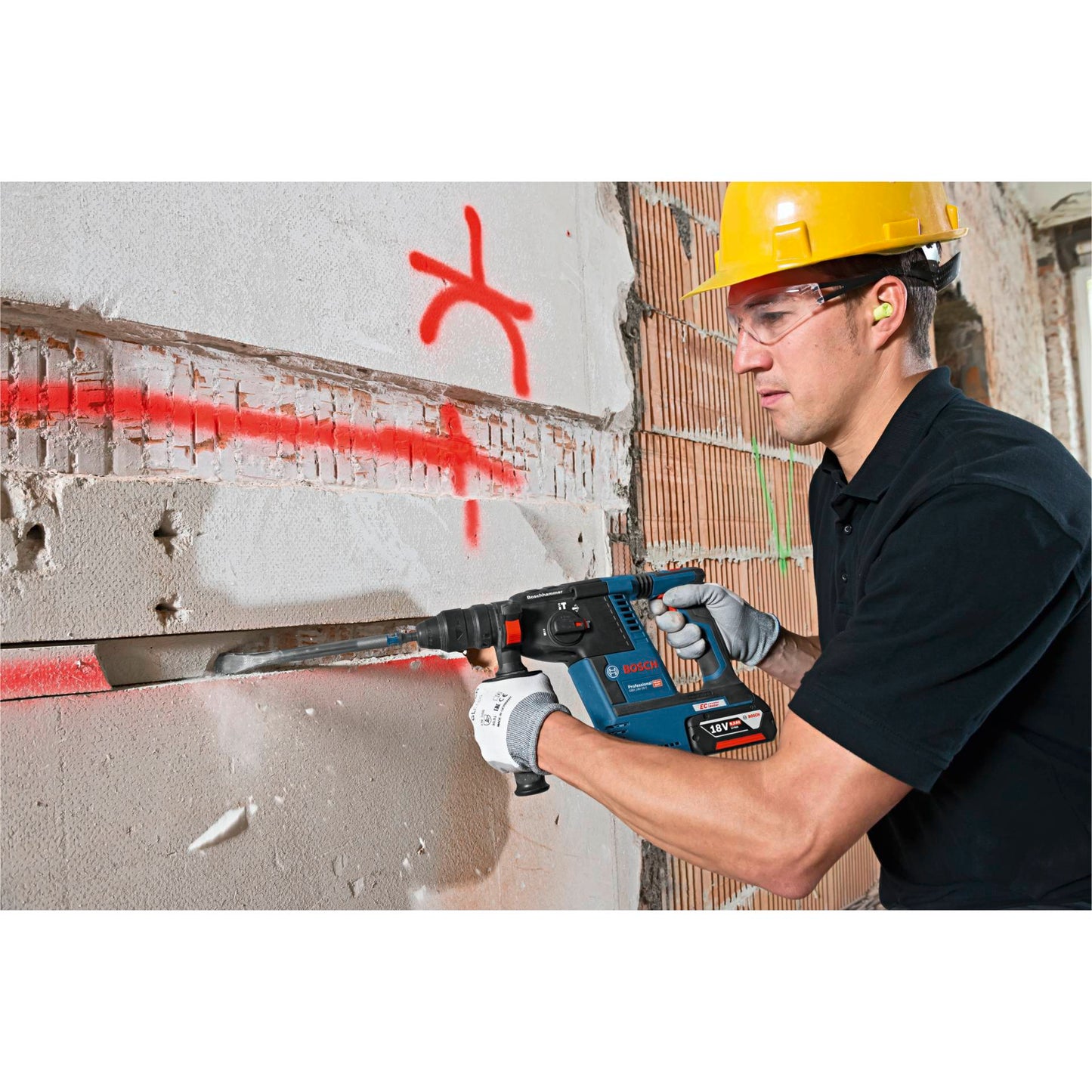 Bosch GBH 18V-26 Cordless Combi Drill
