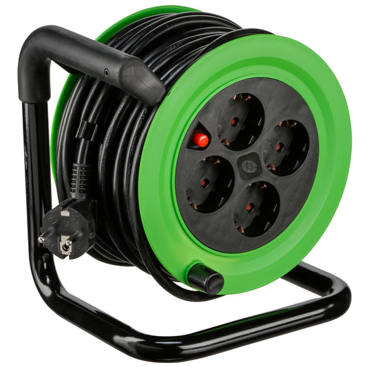 REV Mini Drum w 4 safety sockets 15m green black