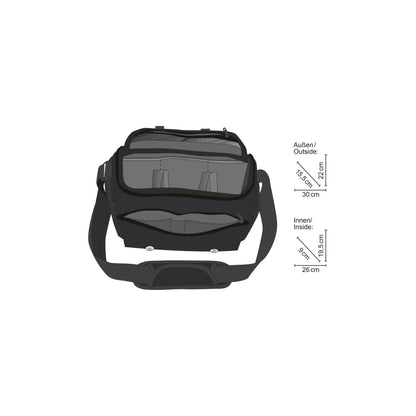 Mantona Camera bag Milano grande black