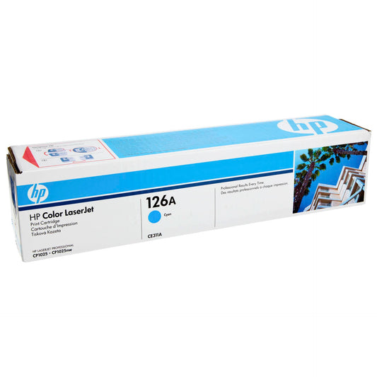 HP Toner CE 311 A cyan No. 126 A