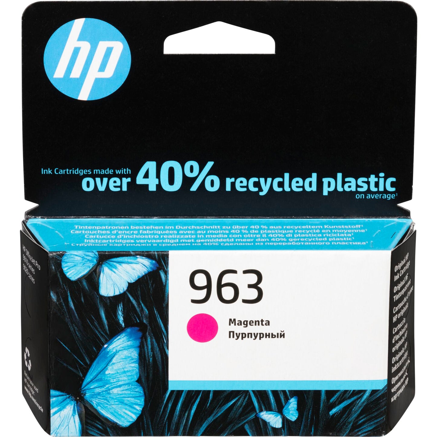 HP 3JA24AE ink cartridge magenta No. 963