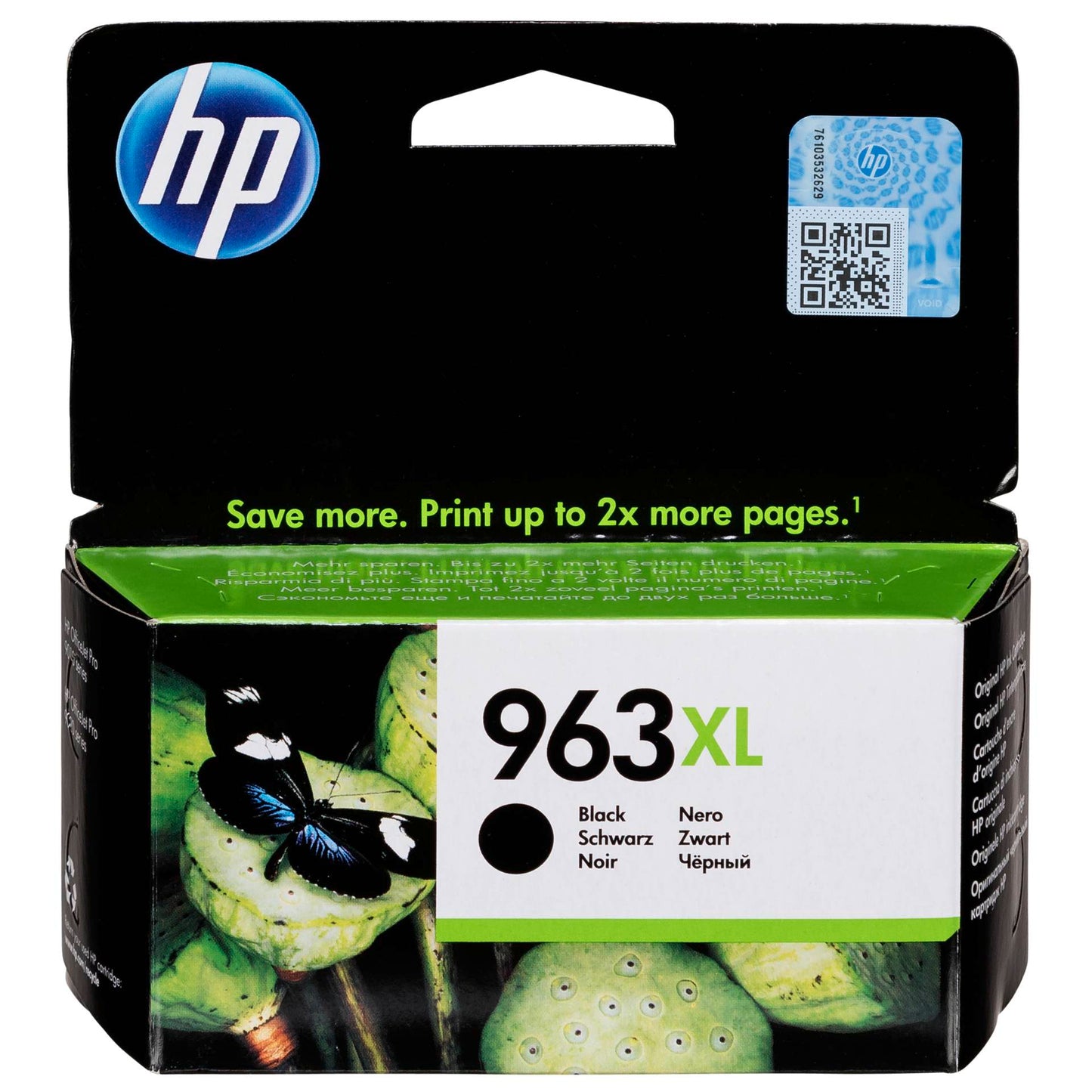 HP 3JA30AE ink cartridge black No. 963 XL