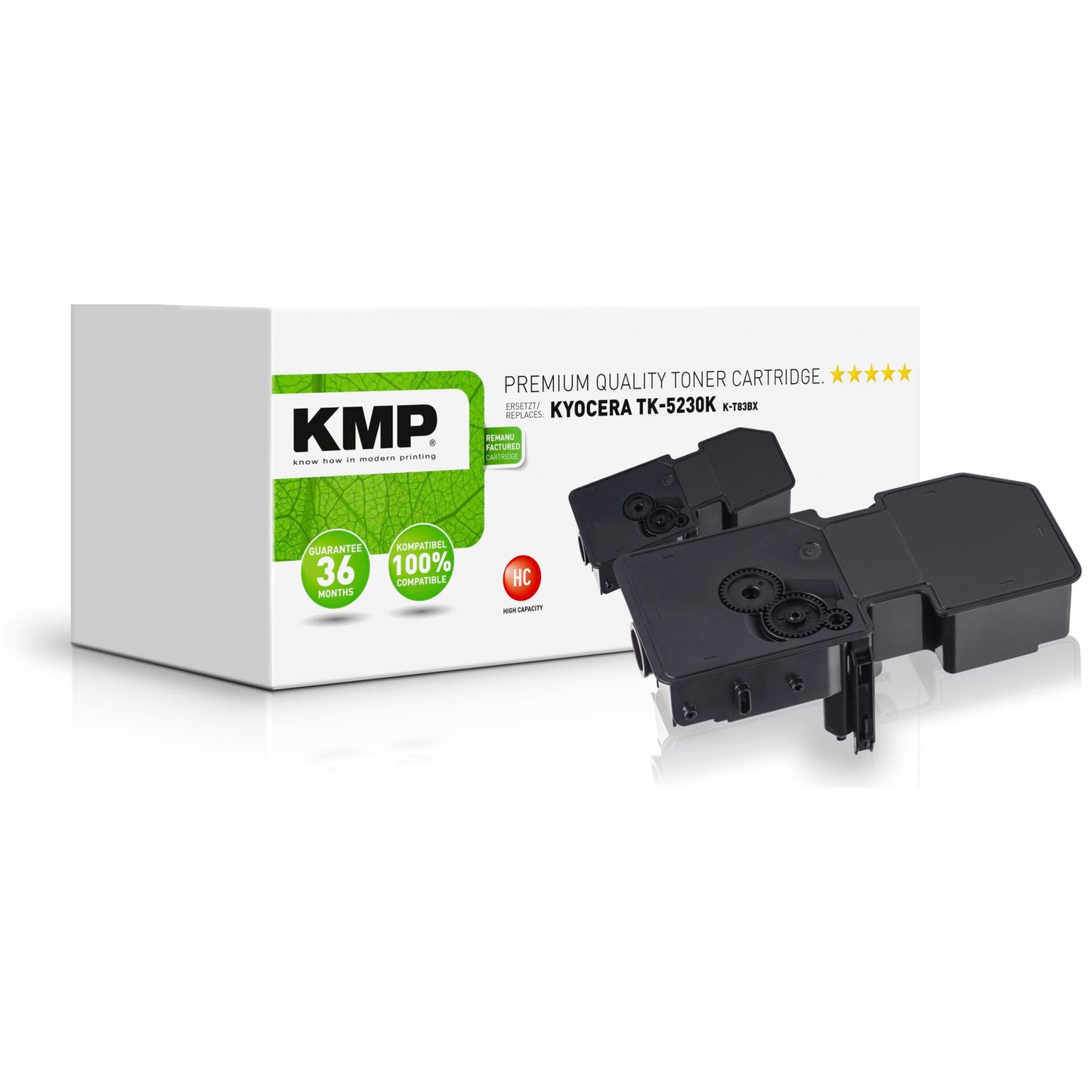 KMP K-T83BX Toner black compatible w.  Kyocera TK-5230 K