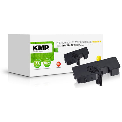 KMP K-T83YX Toner yellow compatible w.  Kyocera TK-5230 Y