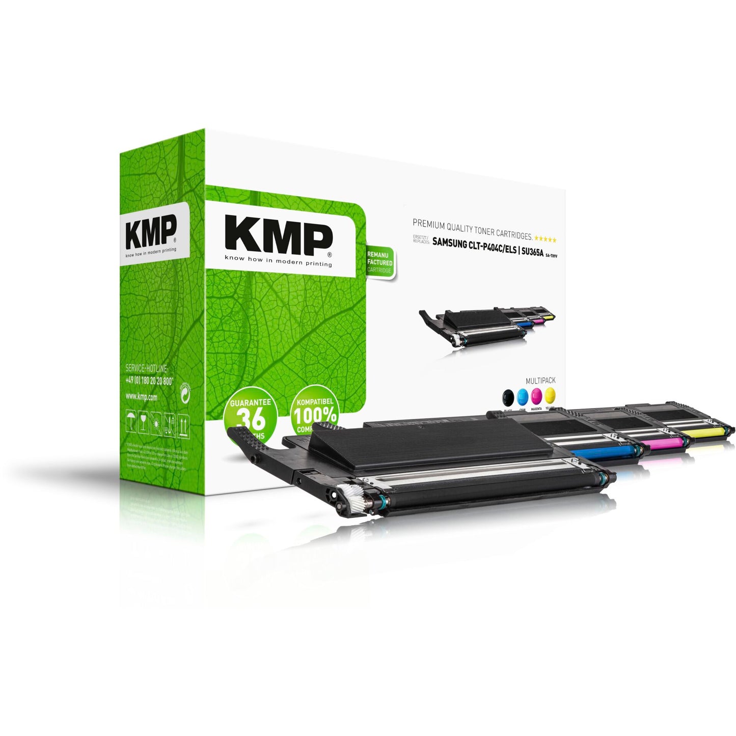 KMP SA-T89V Toner Multipack compatible w.  Samsung CLT-P404C