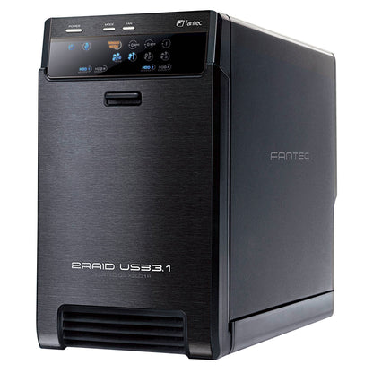 FANTEC  QB-X2U31R black 2 x 3,5 SATA Raid HDD USB 3.1