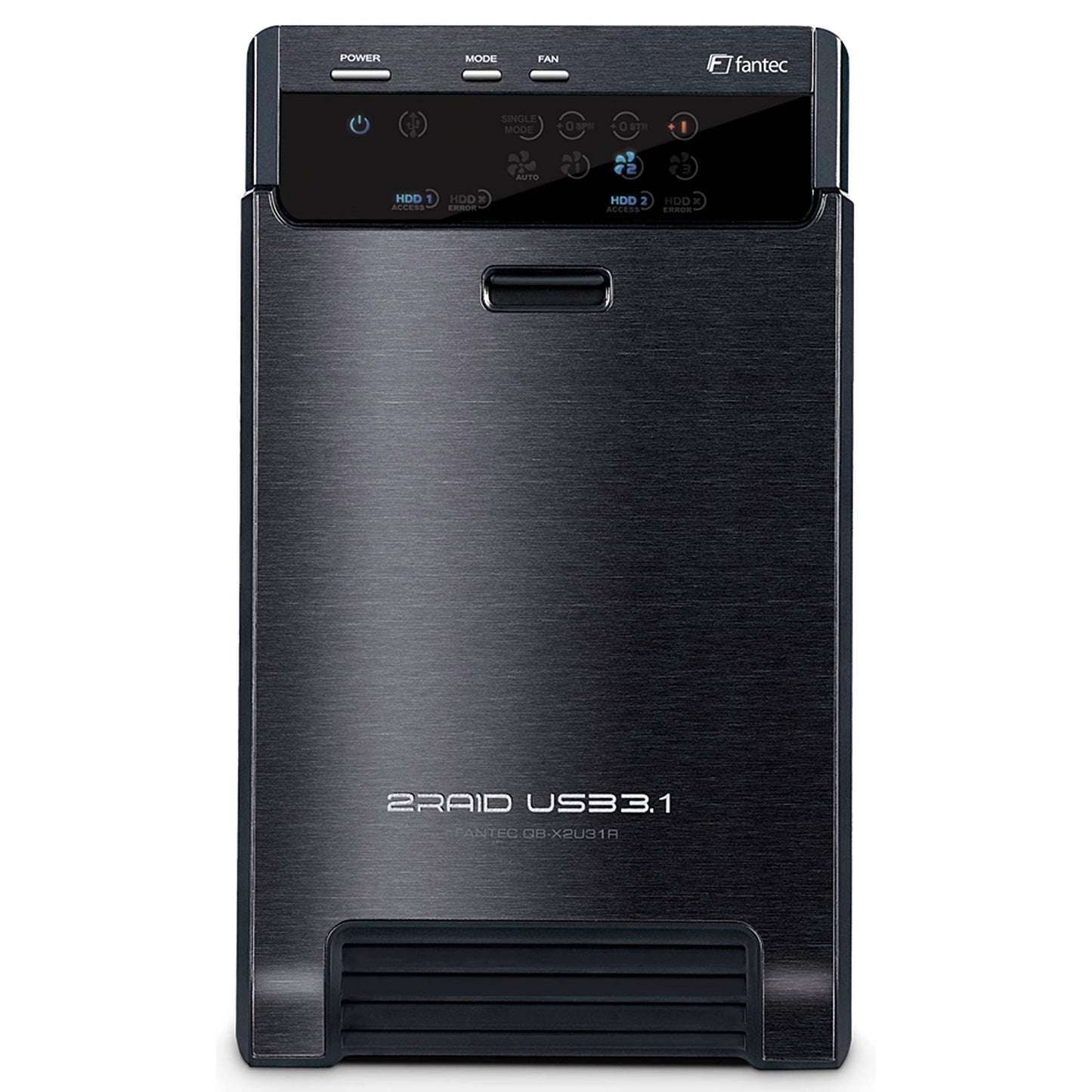 FANTEC  QB-X2U31R black 2 x 3,5 SATA Raid HDD USB 3.1