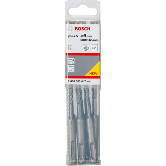 Bosch 10 pcs. plus-5 6x100x165mm