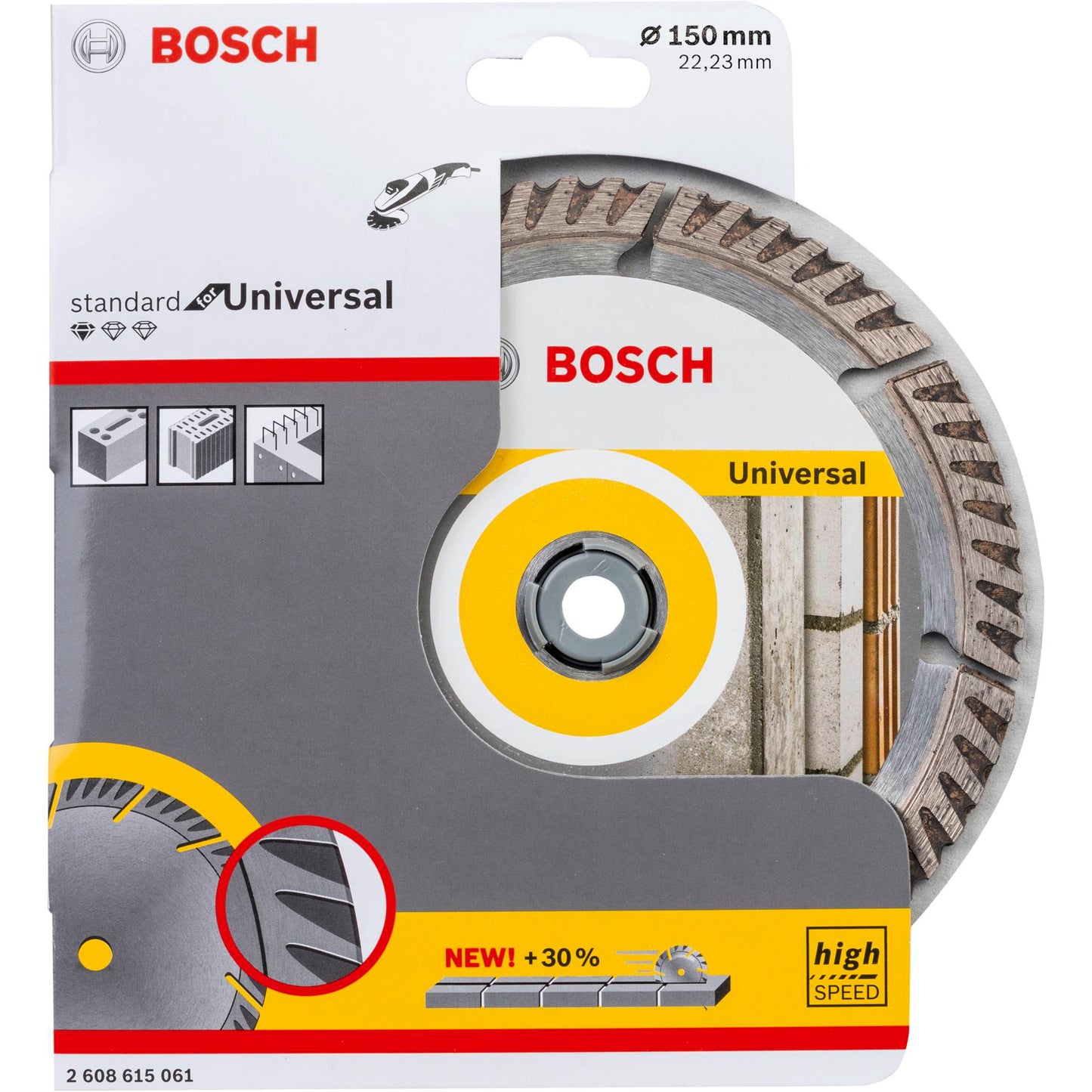 Bosch DIA-TS 150x22,23 Stnd. f. universal Speed