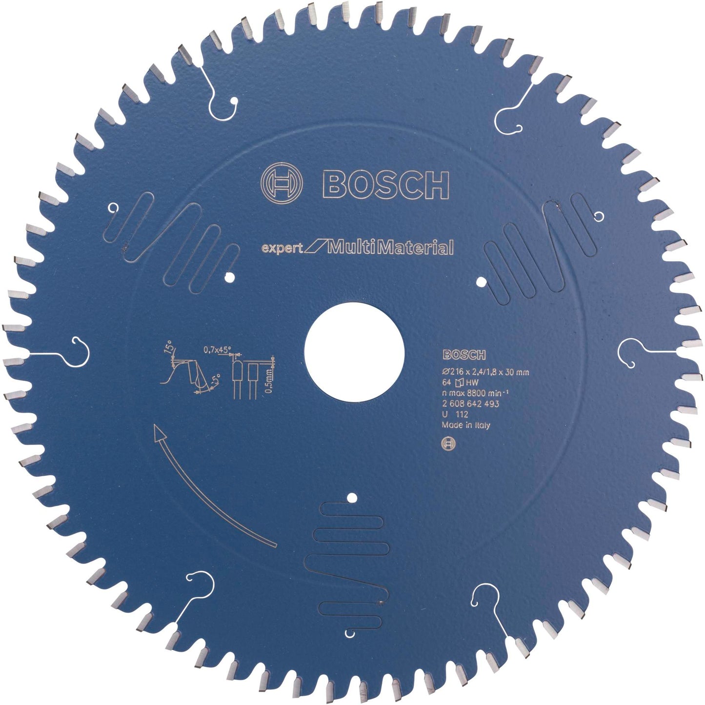 Bosch Circ. Saw Blade EX MU B 216x30-64