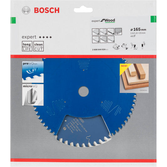 Bosch Circ. Saw Blade EX WO H 165x20-48