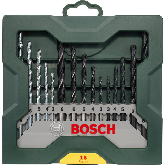 Bosch Mini-X-Line 15 parts, Mixed-Set