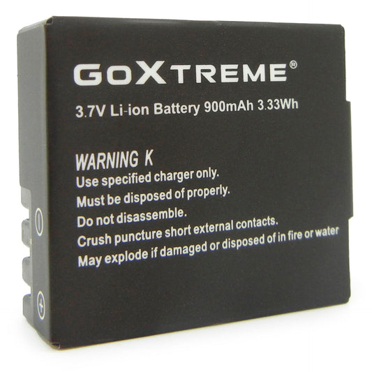 GoXtreme Rechargeable Battery for Endurance Discovery,Rallye