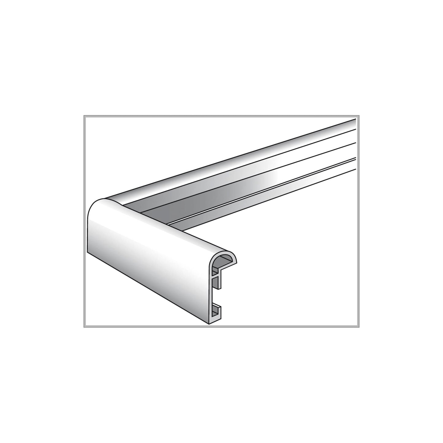 Walther Galeria            30x40 Resin silver KS040H