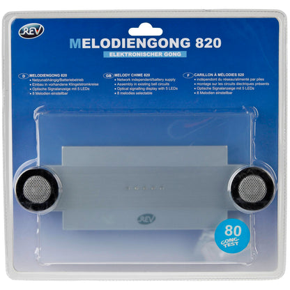 REV Melodiengong Glasdesign 820