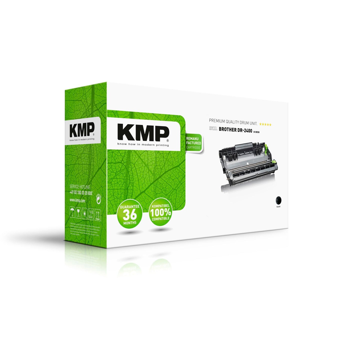 KMP B-DR30 Drum Unit compatible with Brother DR-2400