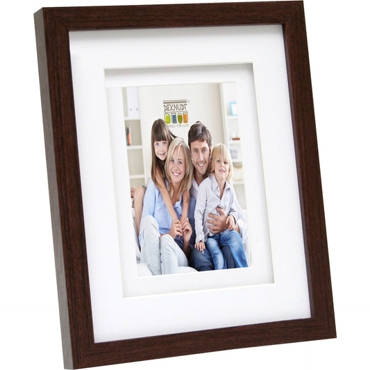Deknudt S65KQ1 brown 15x20 Wood double Passepartout