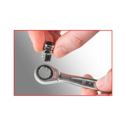 KS Tools GEARplus Ratchet Ring Spanner-Set 503.4266