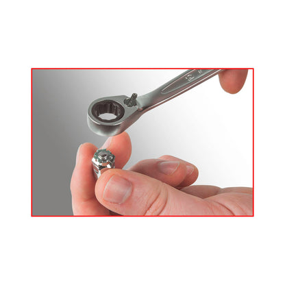 KS Tools GEARplus Ratchet Ring Spanner-Set 503.4666