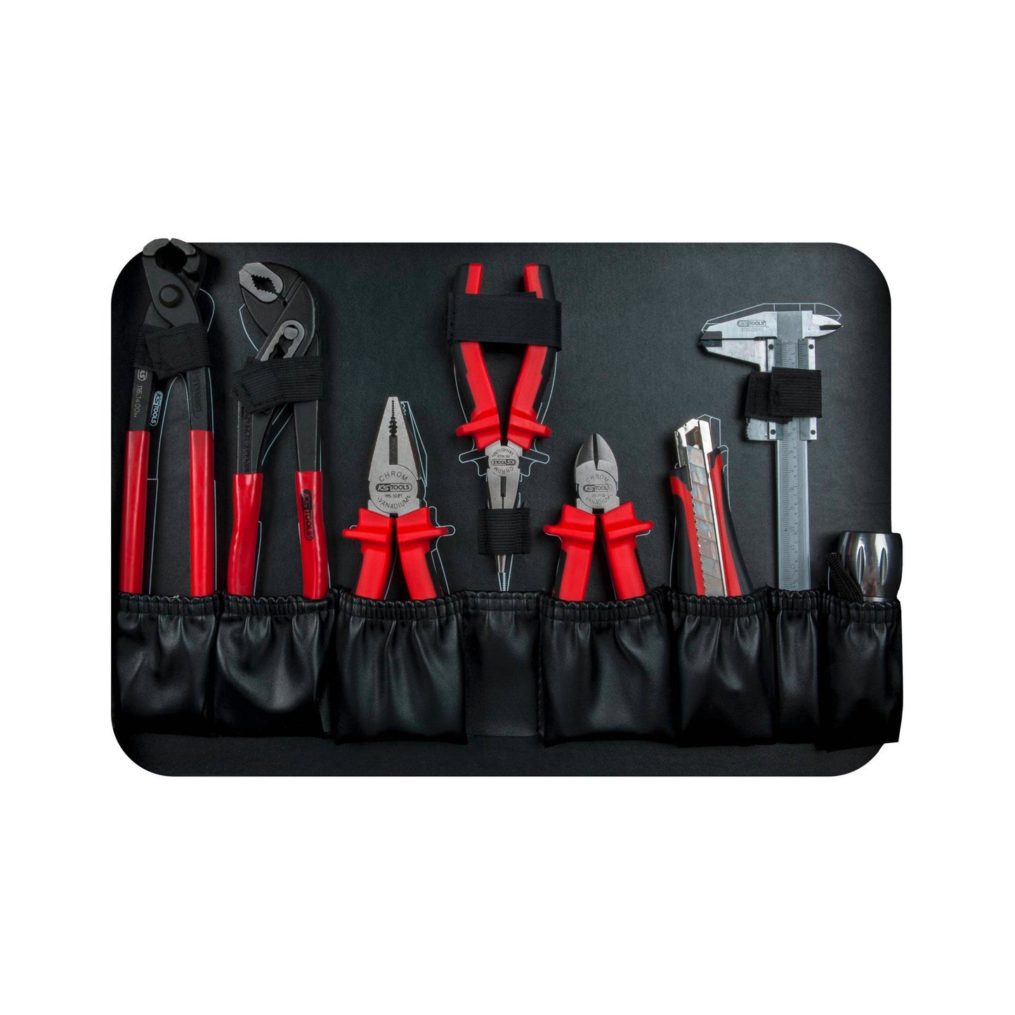 KS Tools 1/4 +1/2  Universal Tool-Set 149-pieces 911.0649