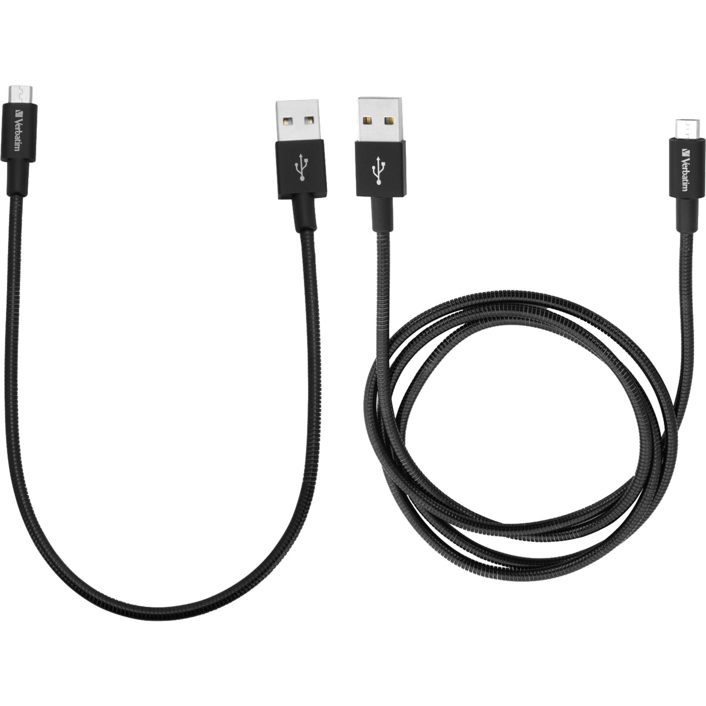 Verbatim Micro USB Cable Sync & Charge 100cm black + 30 cm black