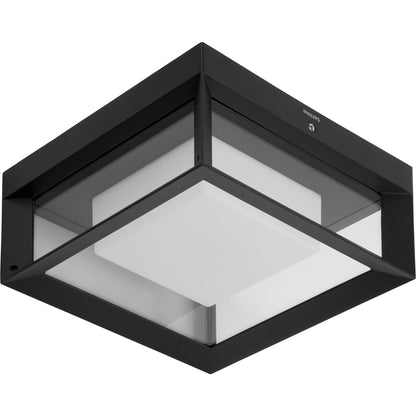Philips Hue Econic square LED Wall Lamp black