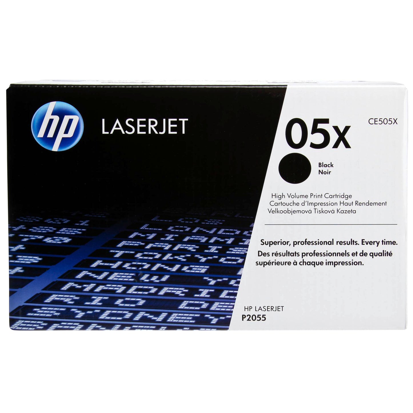 HP Toner CE 505 X black