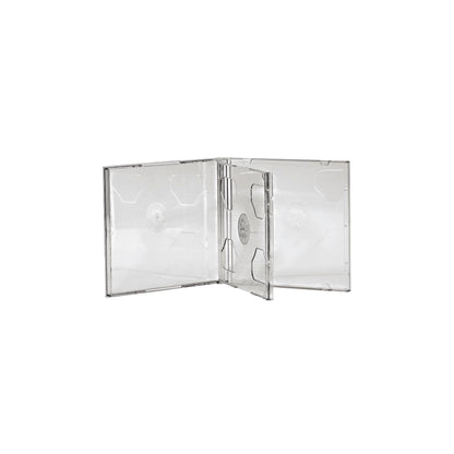 Hama CD-Double-Box     pack of 5 Transparent Jewel-Case     44752