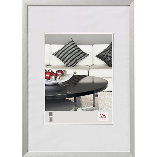 Walther Chair              15x20 Aluminum silver AJ520S