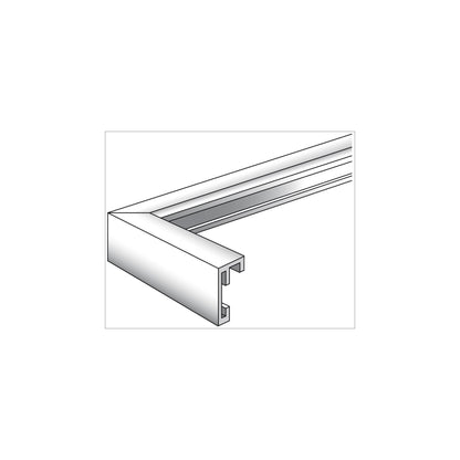 Walther Chair              20x30 Aluminum silver AJ030S