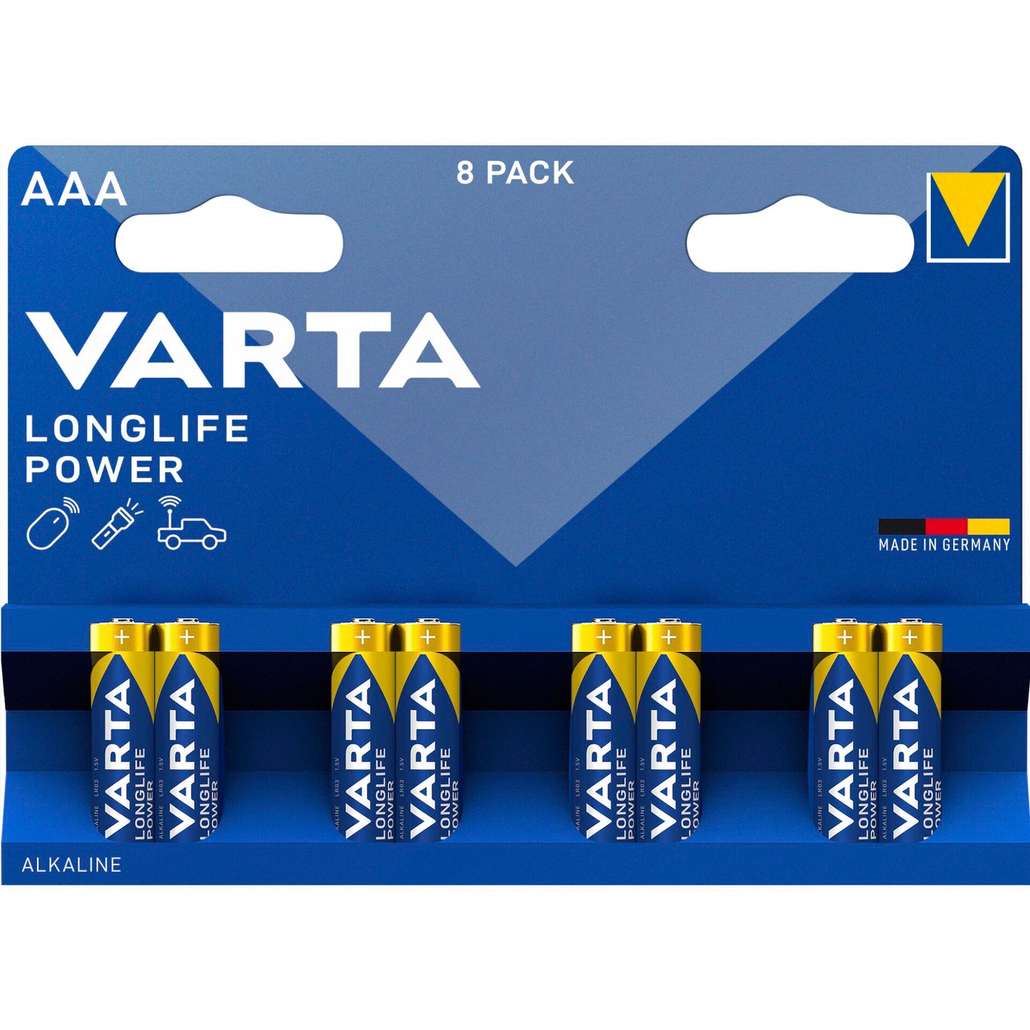 1x8 Varta Longlife Power Micro AAA LR03