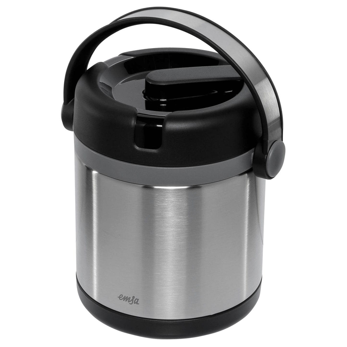 Emsa Mobility thermal container stainl. 1,2l black / anthracite
