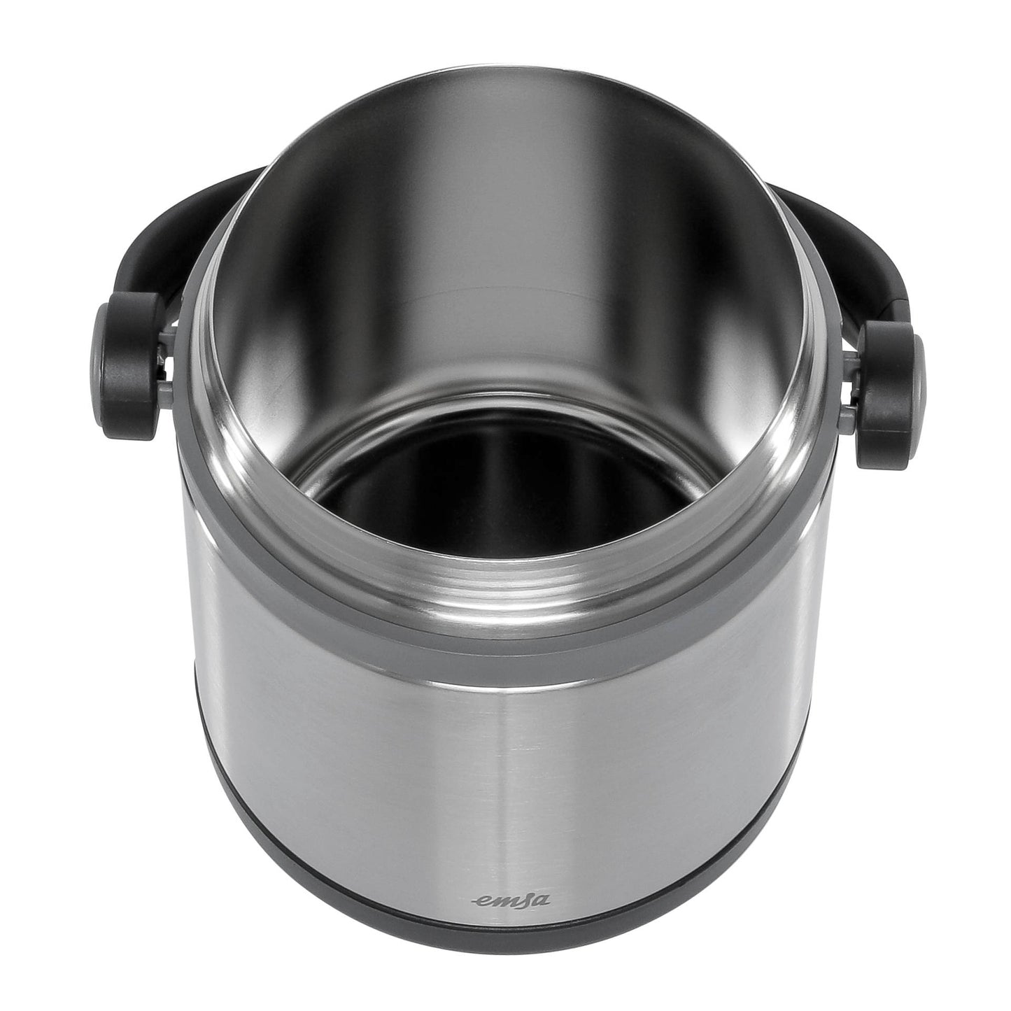 Emsa Mobility thermal container stainl. 1,2l black / anthracite