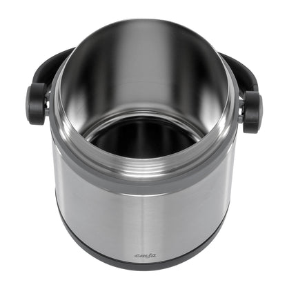 Emsa Mobility thermal container stainl. 1,2l black / anthracite