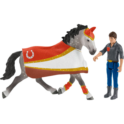 Schleich Horse Club        42443 Mias vaulting riding set