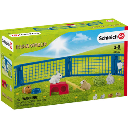 Schleich Farm World        42500 Rabbit and guinea pig hutch