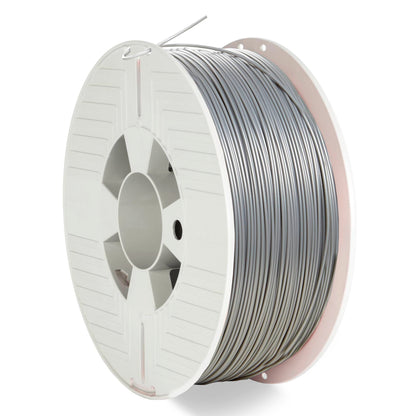 Verbatim 3D Printer Filament PLA 1,75 mm 1 kg silver/metal grey