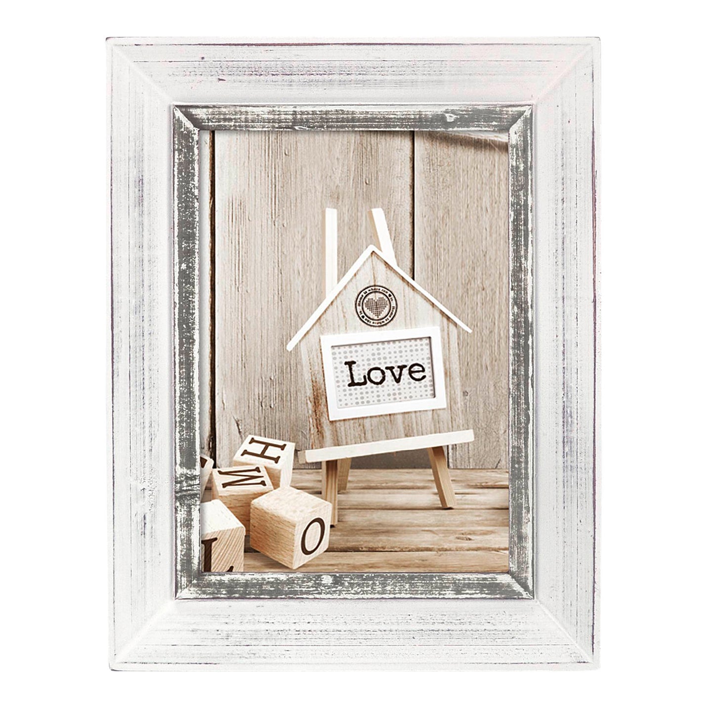ZEP Athis white 15x20 Wood Frame SY1268
