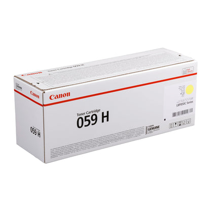 Canon Toner Cartridge 059 H Y yellow