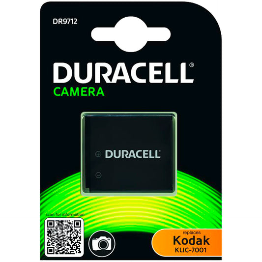 Duracell Li-Ion battery 700mAh for Kodak KLIC-7001