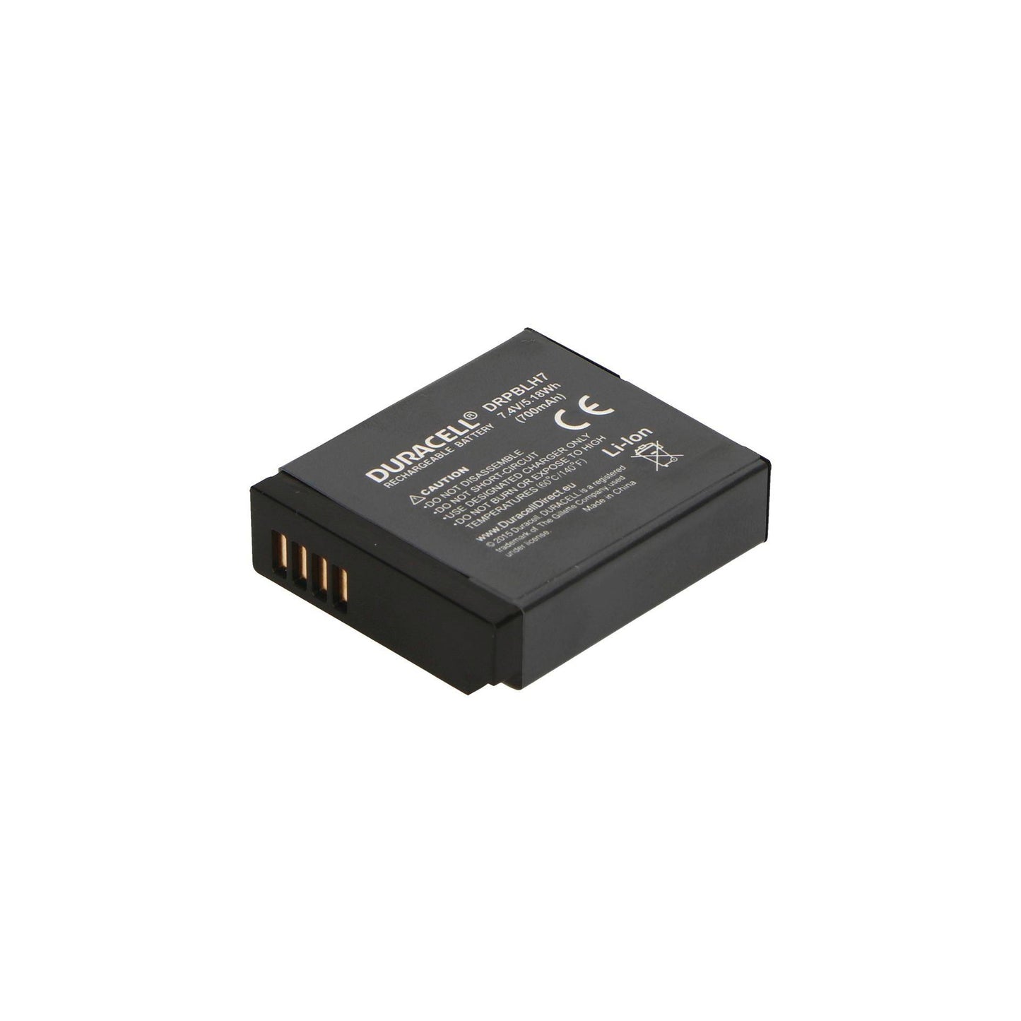 Duracell Li-Ion bat. 600mAh for Panasonic DMW-BLH7E