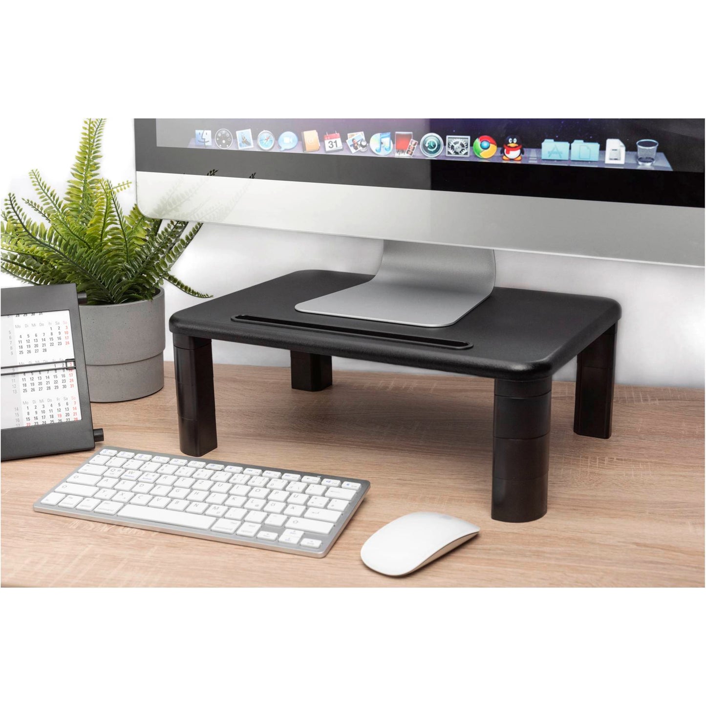 DIGITUS ergo. Monitor stand adjustable 400x280x143mm 10kg