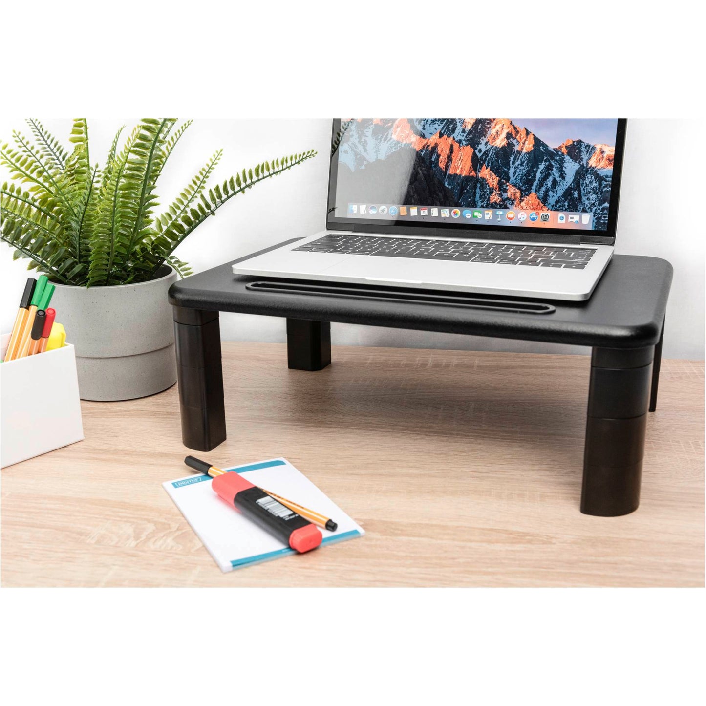 DIGITUS ergo. Monitor stand adjustable 400x280x143mm 10kg